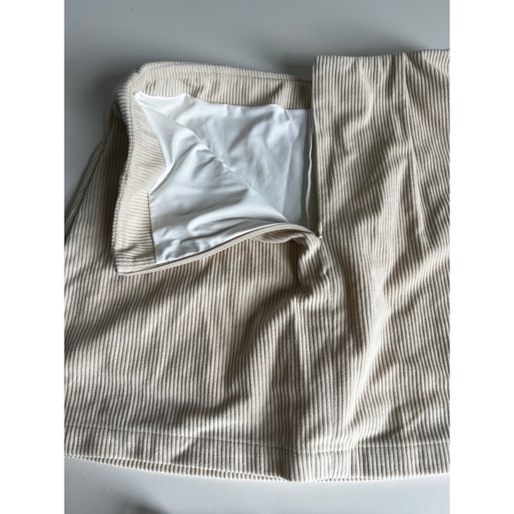 Halara Corduroy Mini‎ Skirt Women's A-Line Lined Casual Fashion Sz M NWT - Picture 6 of 11